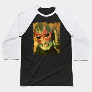 The alien raises his middle finger Baseball T-Shirt